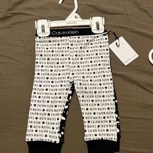 BNWT 3-6M CALVIN KLEIN PAJAMA PANT SET